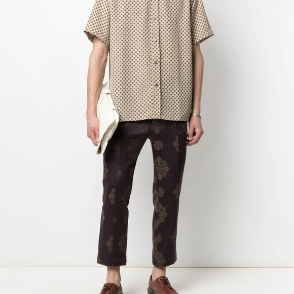 Goodfight jacquard-print tailored trousers - Picture 2 of 11